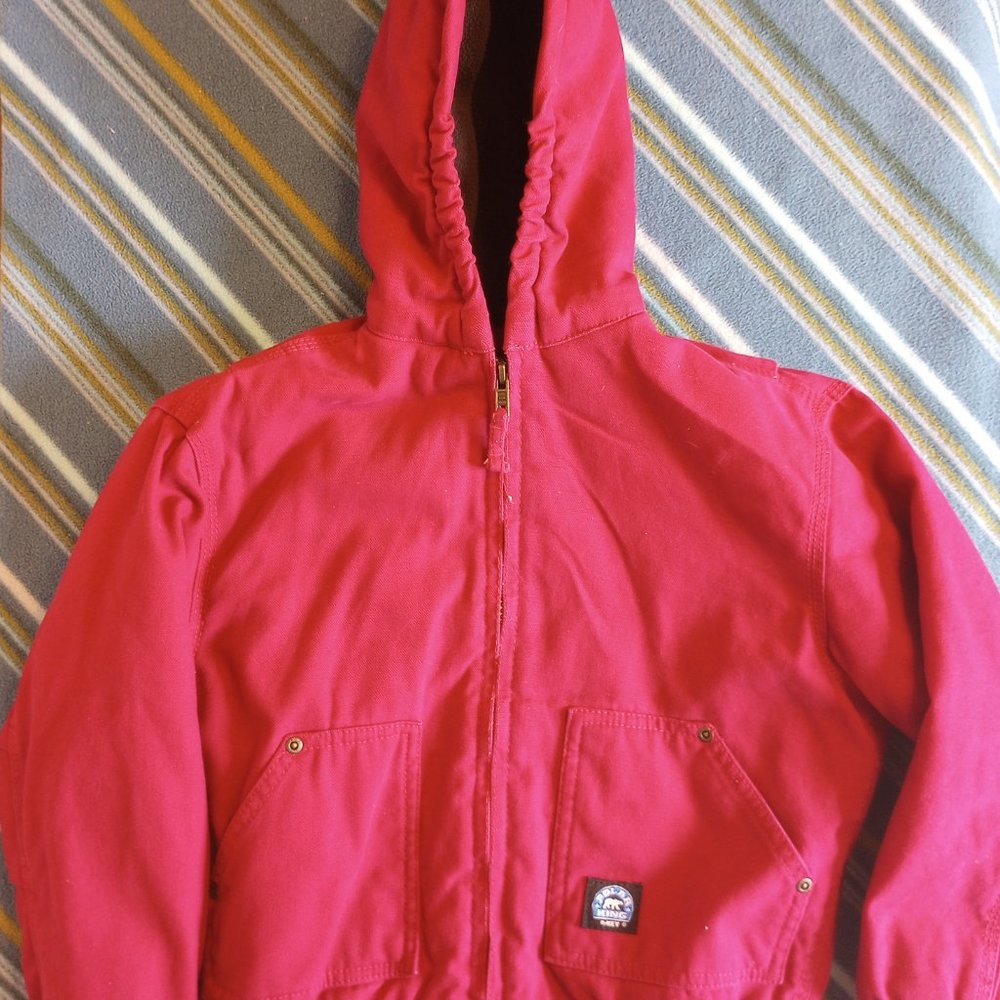 Polar King Youth Insulated Fleece Lined Coat, Small